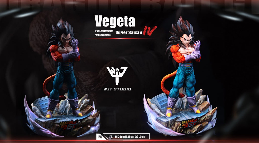 WJT Studio DBZ SS4 Vegeta Resin Statue (pre-order)