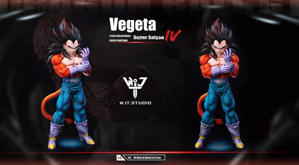 WJT Studio DBZ SS4 Vegeta Resin Statue (pre-order)