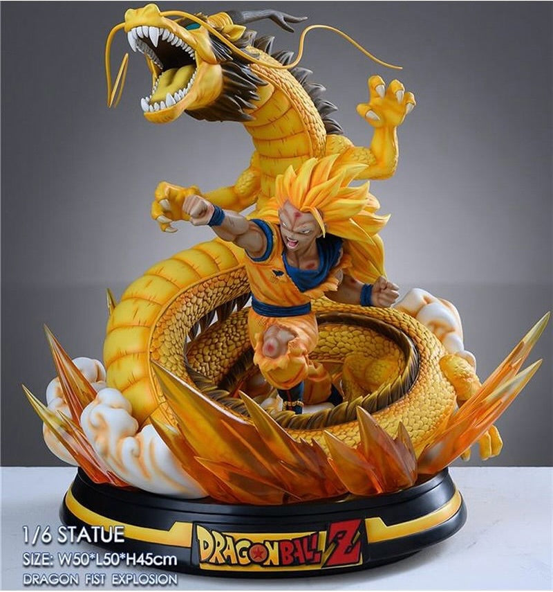XCEED X MRC 1/6 SS3 Goku Dragon Fist Resin Statue Normal Ver
