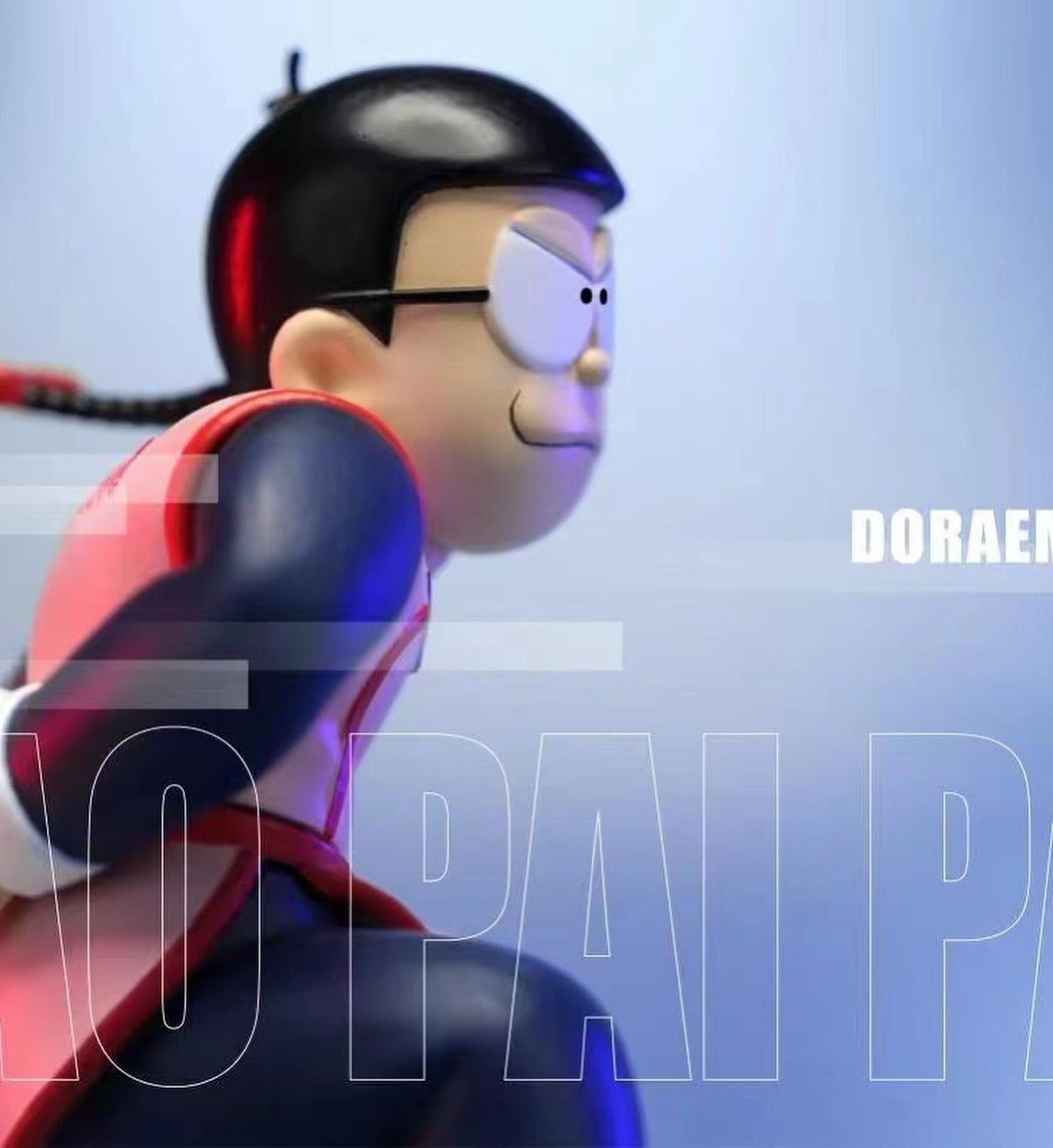 Yav May Studio Killer Nobita Nobi and Doraemon Resin Statue