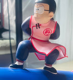 Yav May Studio Killer Nobita Nobi and Doraemon Resin Statue