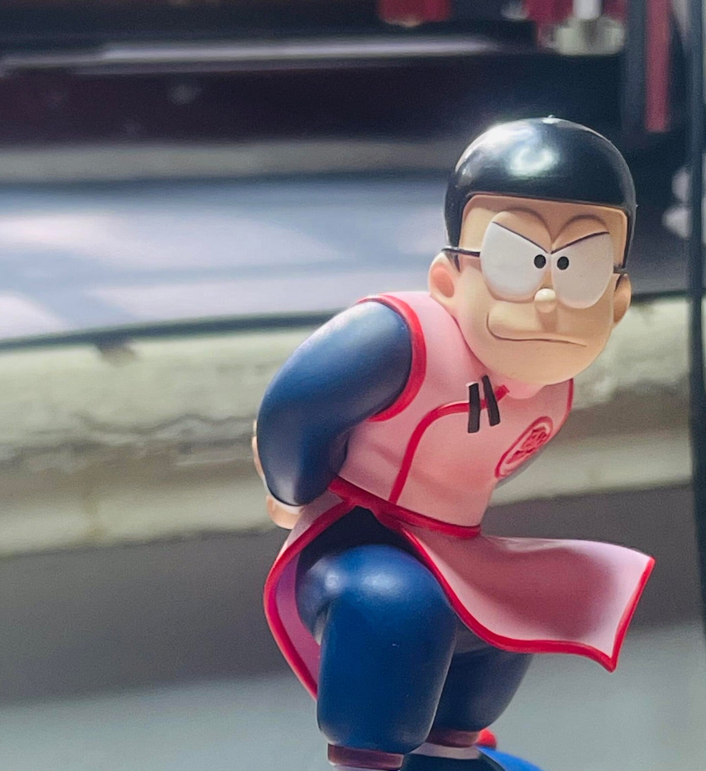 Yav May Studio Killer Nobita Nobi and Doraemon Resin Statue