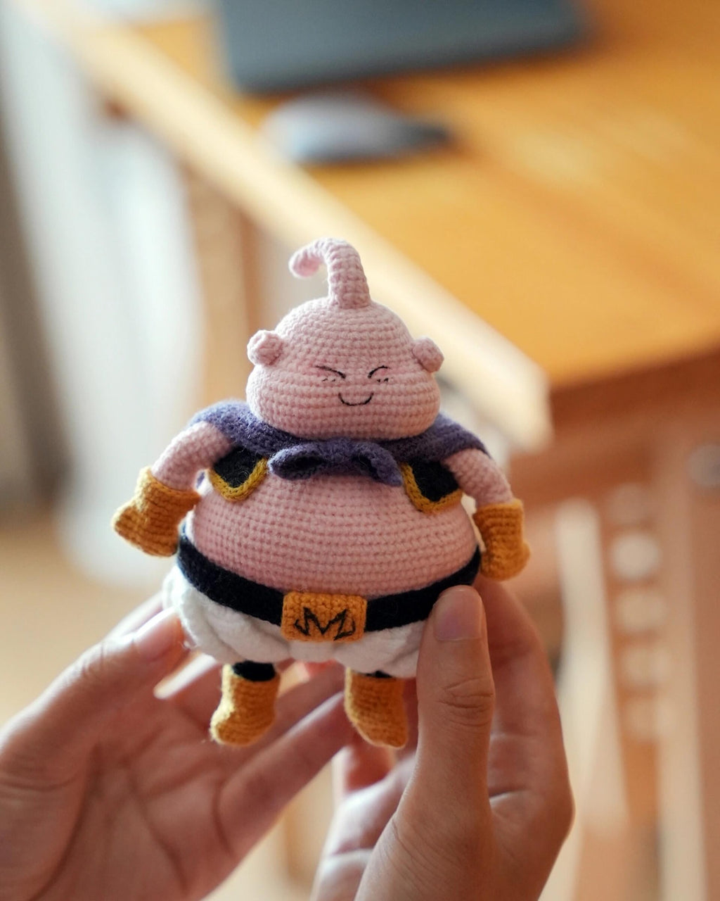 Yoki Studio Custom Hand-Made Fat Buu Wool Plush