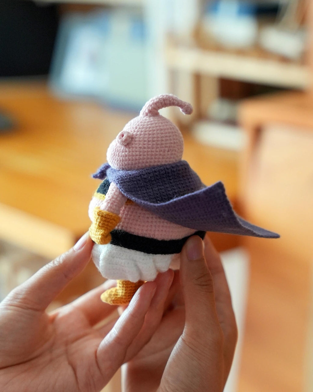 Yoki Studio Custom Hand-Made Fat Buu Wool Plush