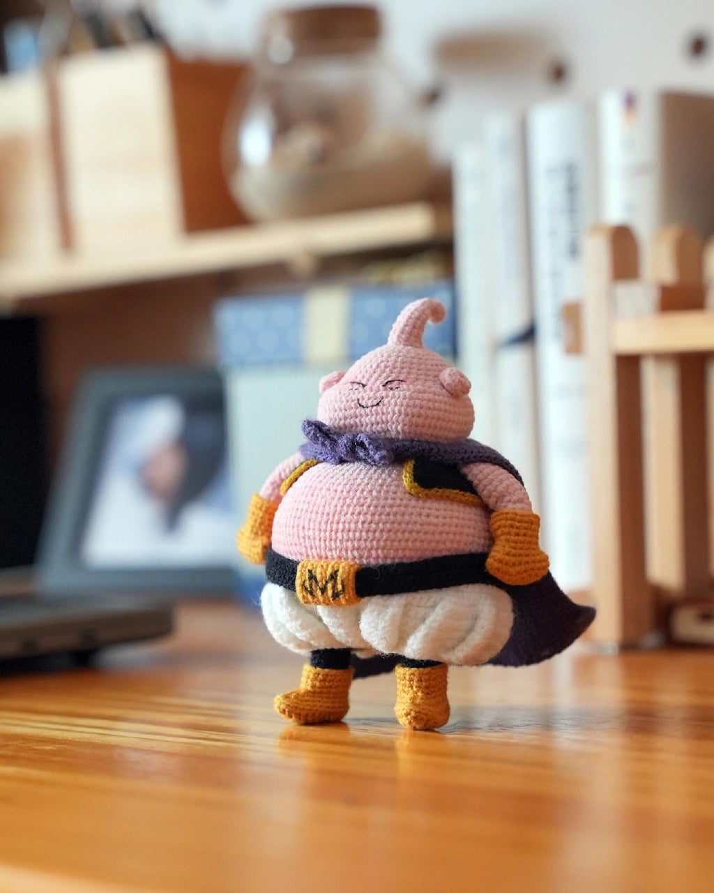 Yoki Studio Custom Hand-Made Fat Buu Wool Plush