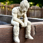 Yumi Studio DBZ Sitting Vegeta Resin Statue