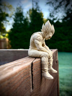 Yumi Studio DBZ Sitting Vegeta Resin Statue