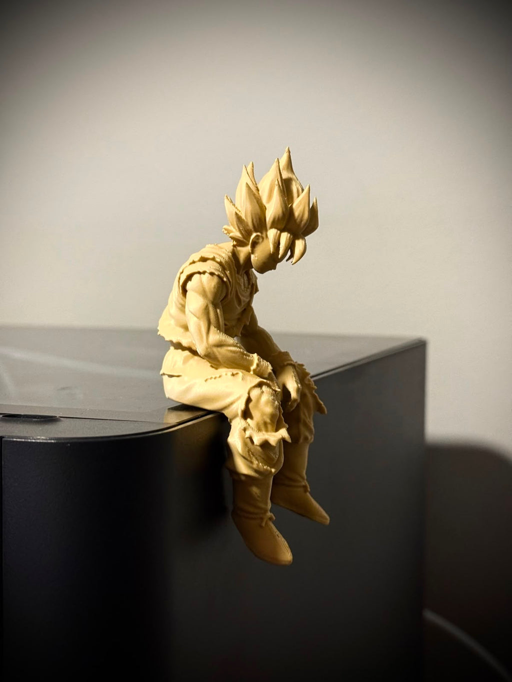 Yumi Studio DBZ Sitting Goku Resin Statue