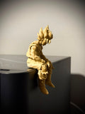 Yumi Studio DBZ Sitting Goku Resin Statue