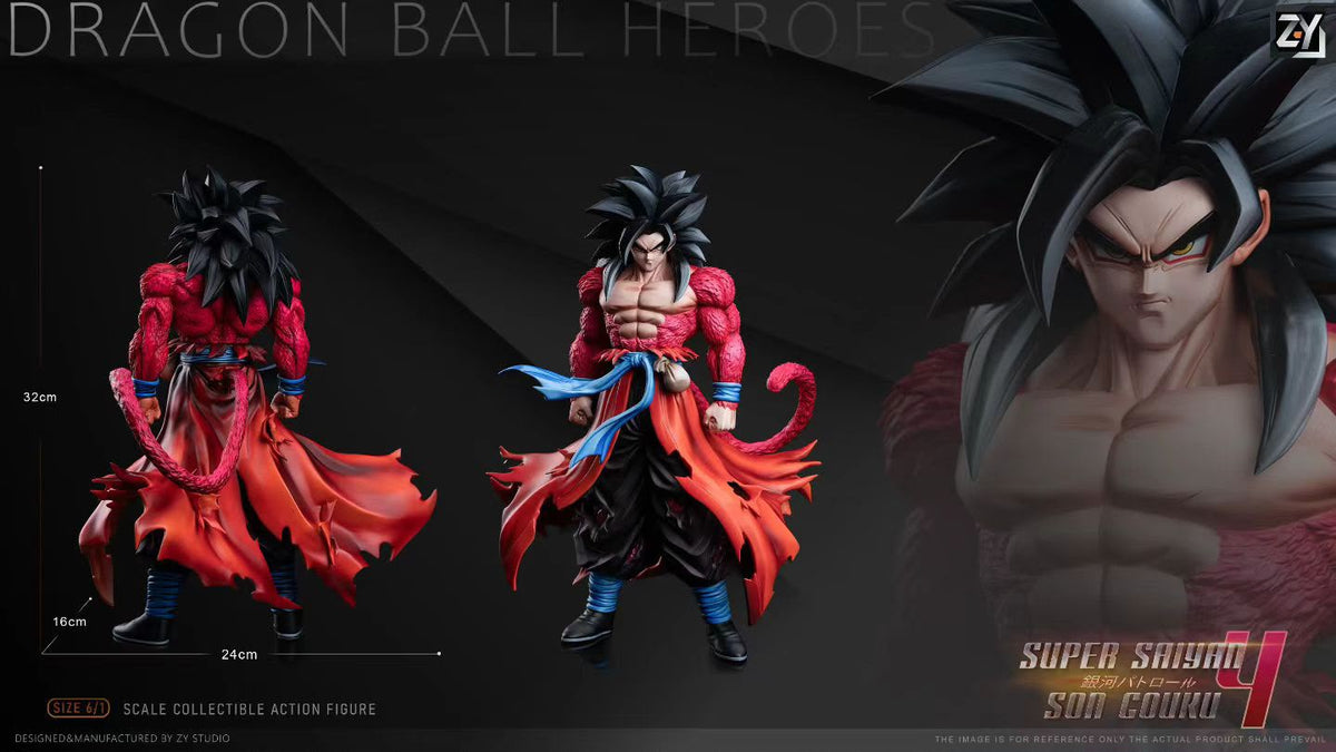ZY Studio DBZ SS4 Goku Resin Statue (pre-order)